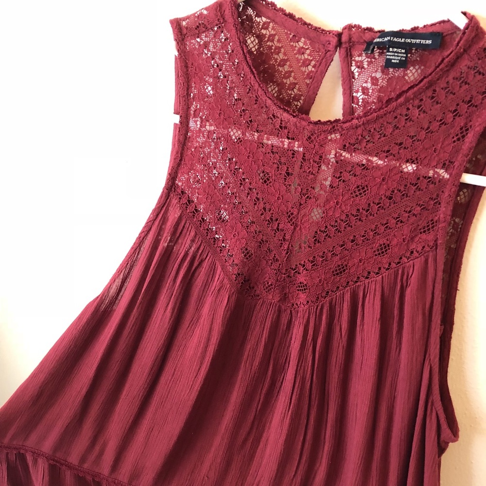 Maroon Tank